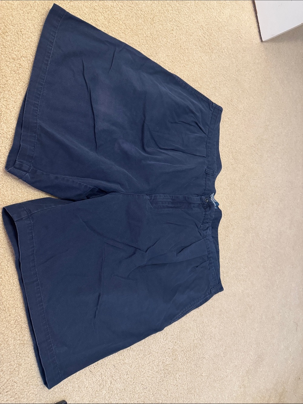 Polo by Ralph Lauren Deep Navy Flat-Front Shorts